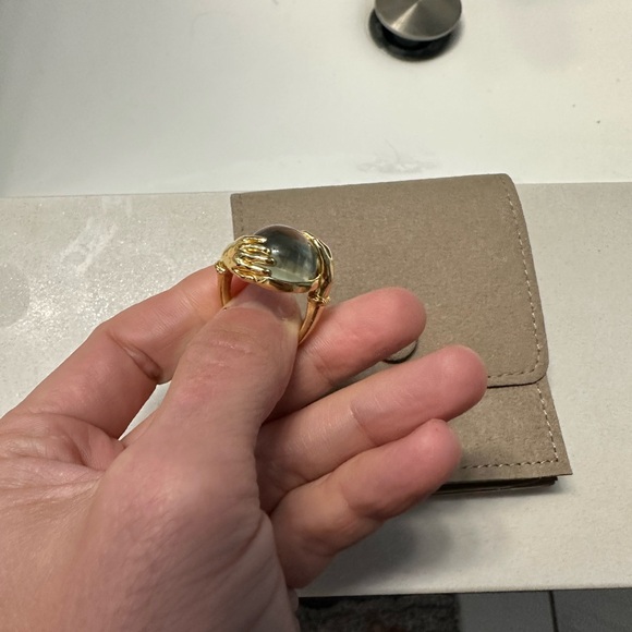 Awe inspired fortune teller ring Elegant Gold ring - Picture 7 of 9